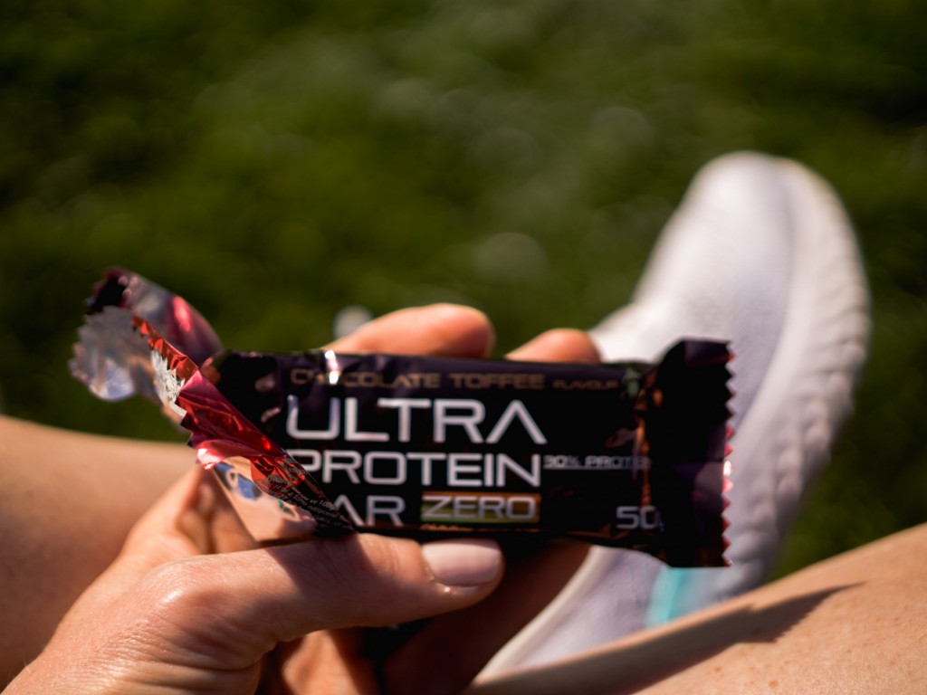 Proteinová tyčinka   ULTRA PROTEIN BAR 50g   Čokoláda-Toffee č.3
