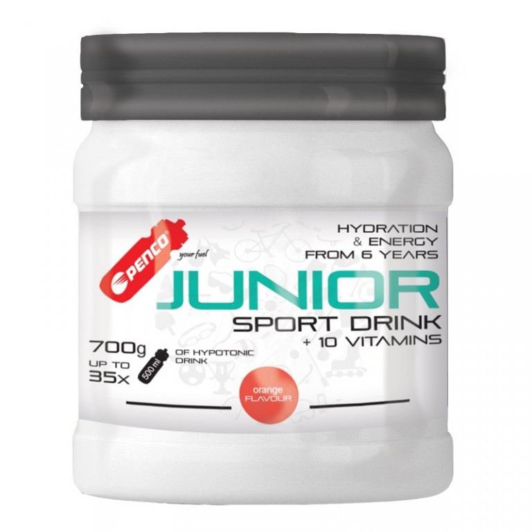 AKCE   JUNIOR SPORT DRINK 700g Pomeranč   + PENCO BIDON TACX SHIVA Junior Black 500ml č.2