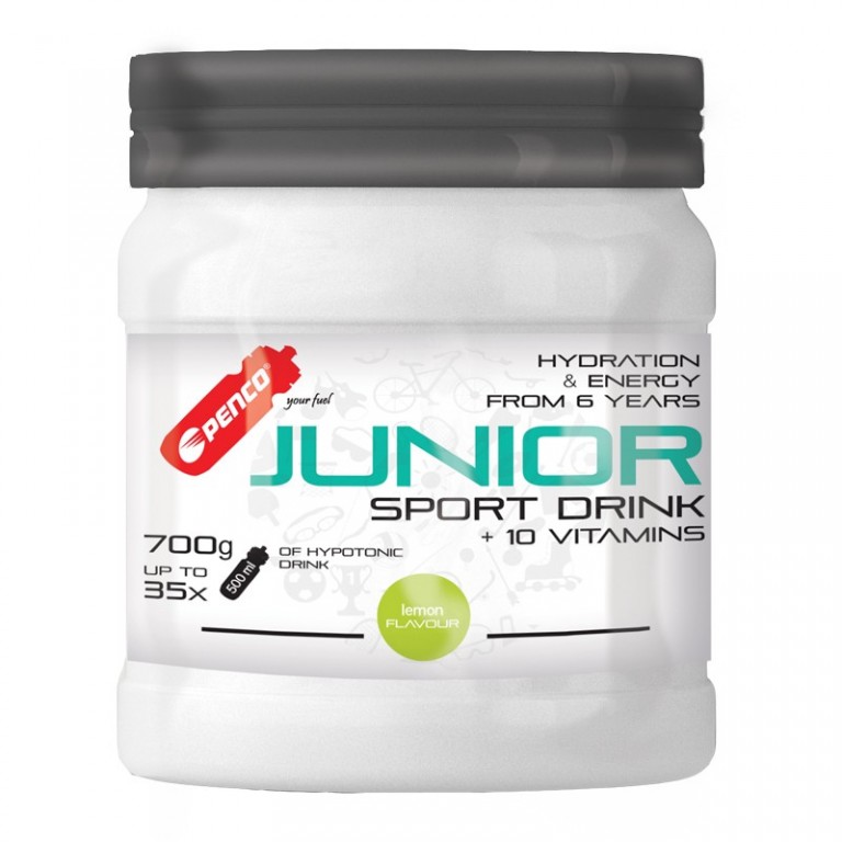 AKCE   JUNIOR SPORT DRINK 700g Citron   + PENCO BIDON TACX SHIVA Junior Black č.2