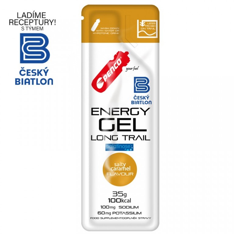 Energetický gel  ENERGY GEL LONG TRAIL 35g   Slaný karamel č.1