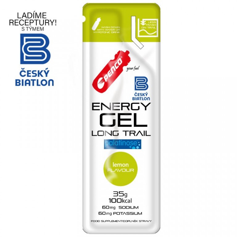 Energetický gel  ENERGY GEL LONG TRAIL 35g   Citron